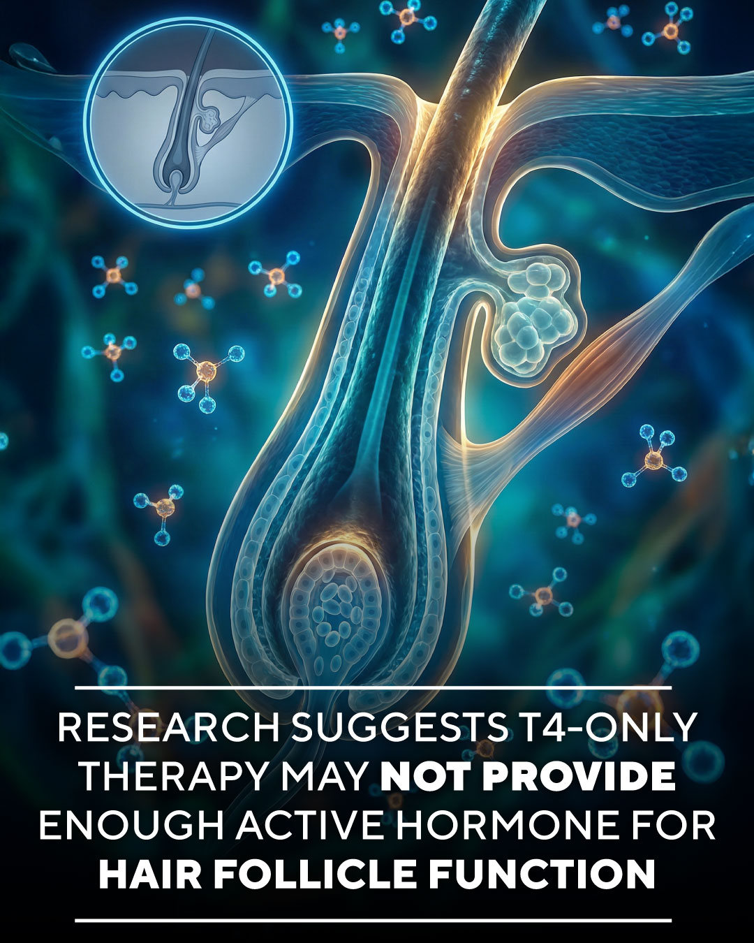 Dr. Samantha James - Thyroid Endocrinologist Facebook ad: The first-ever hair loss solution for Hashimotos