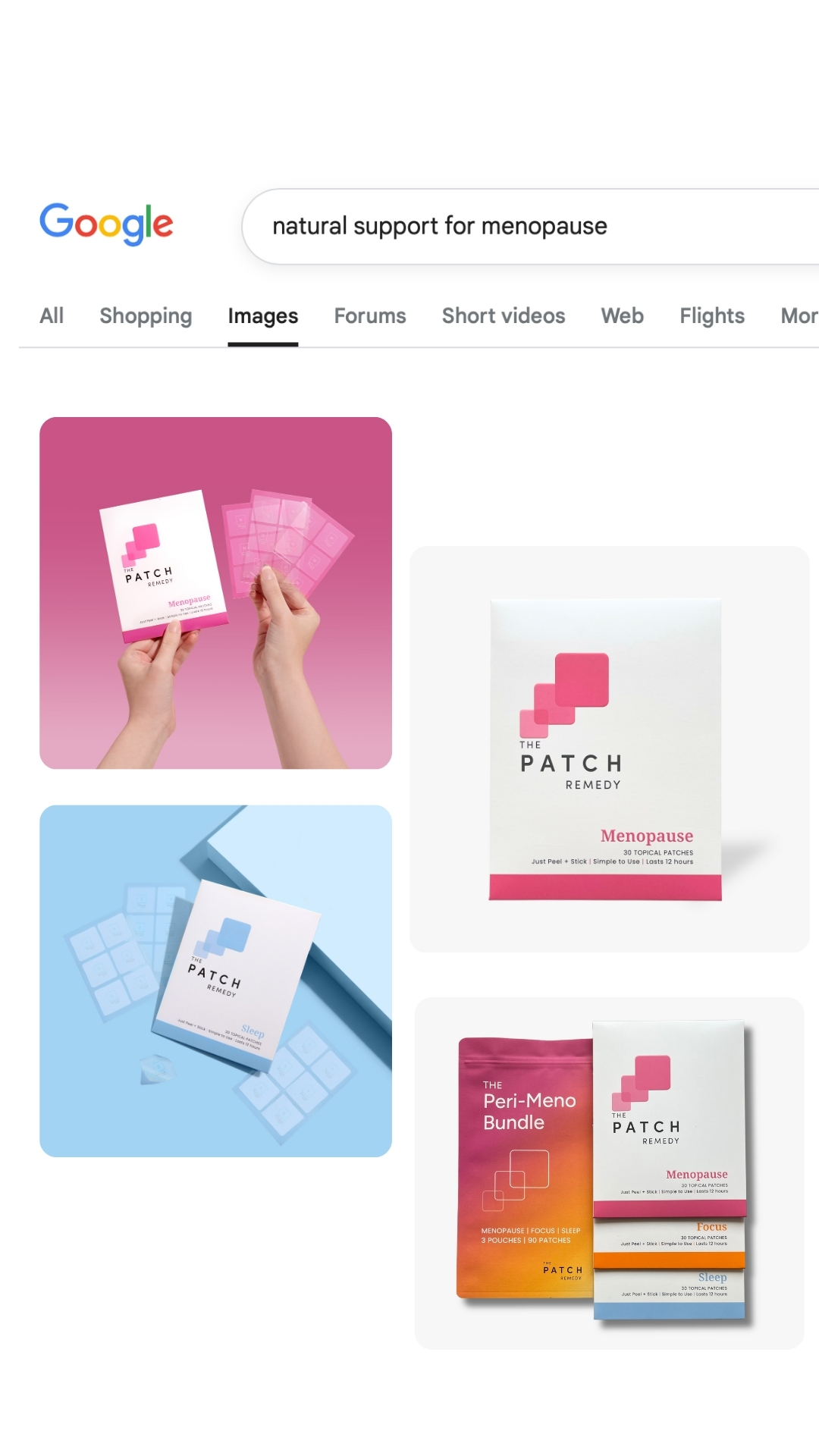 The Patch Remedy Facebook ad