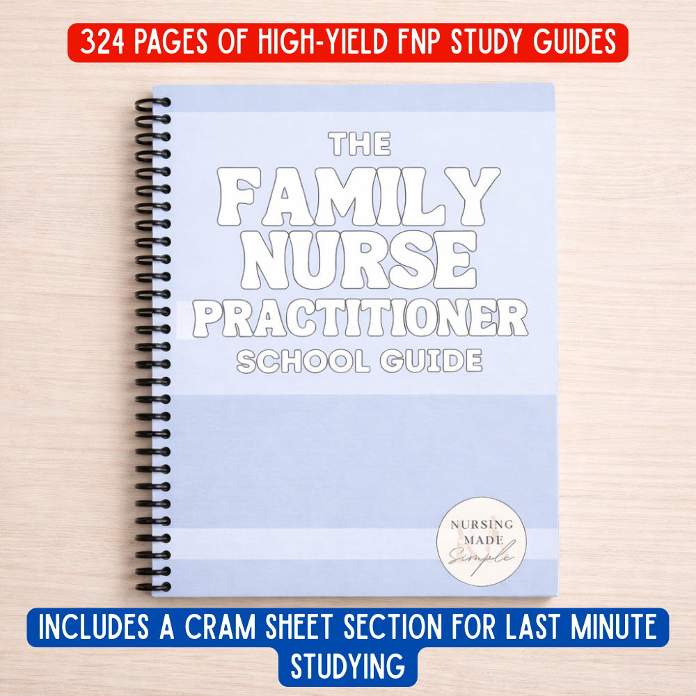 Nursing Made Simple Facebook ad: Simplify your FNP education with the FNP School…