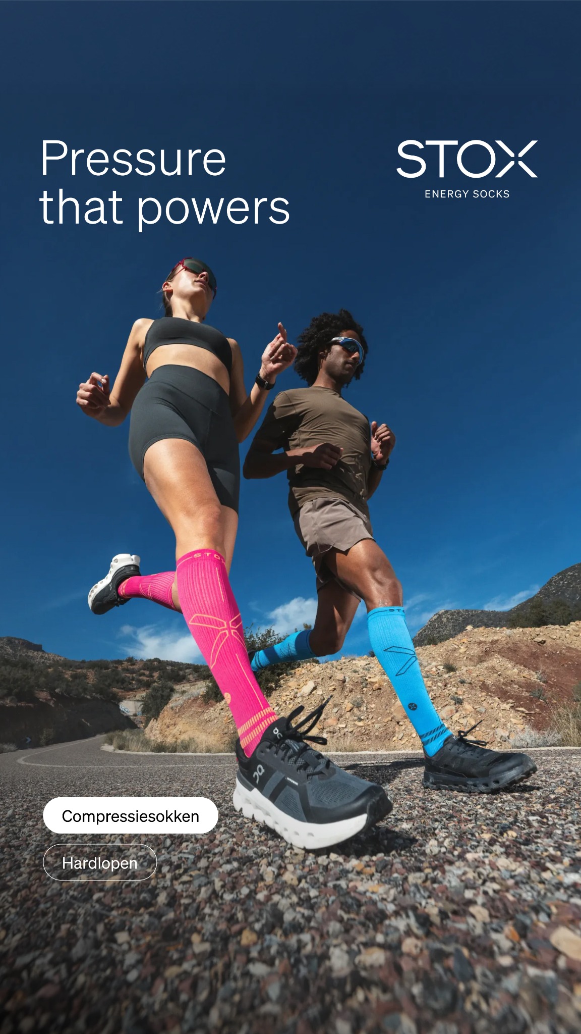 STOX Energy Socks Facebook ad