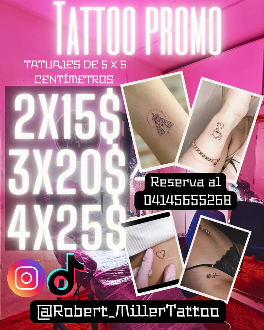 Robert Miller Tattoo Facebook ad: Chatea con nosotros