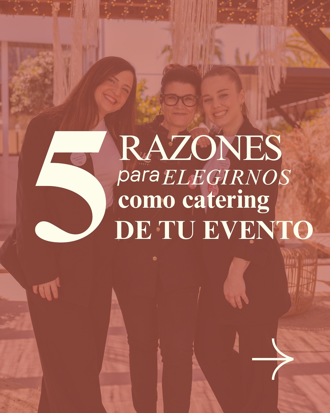 Catering Ya Facebook ad: Tu evento merece un catering que lo tenga…