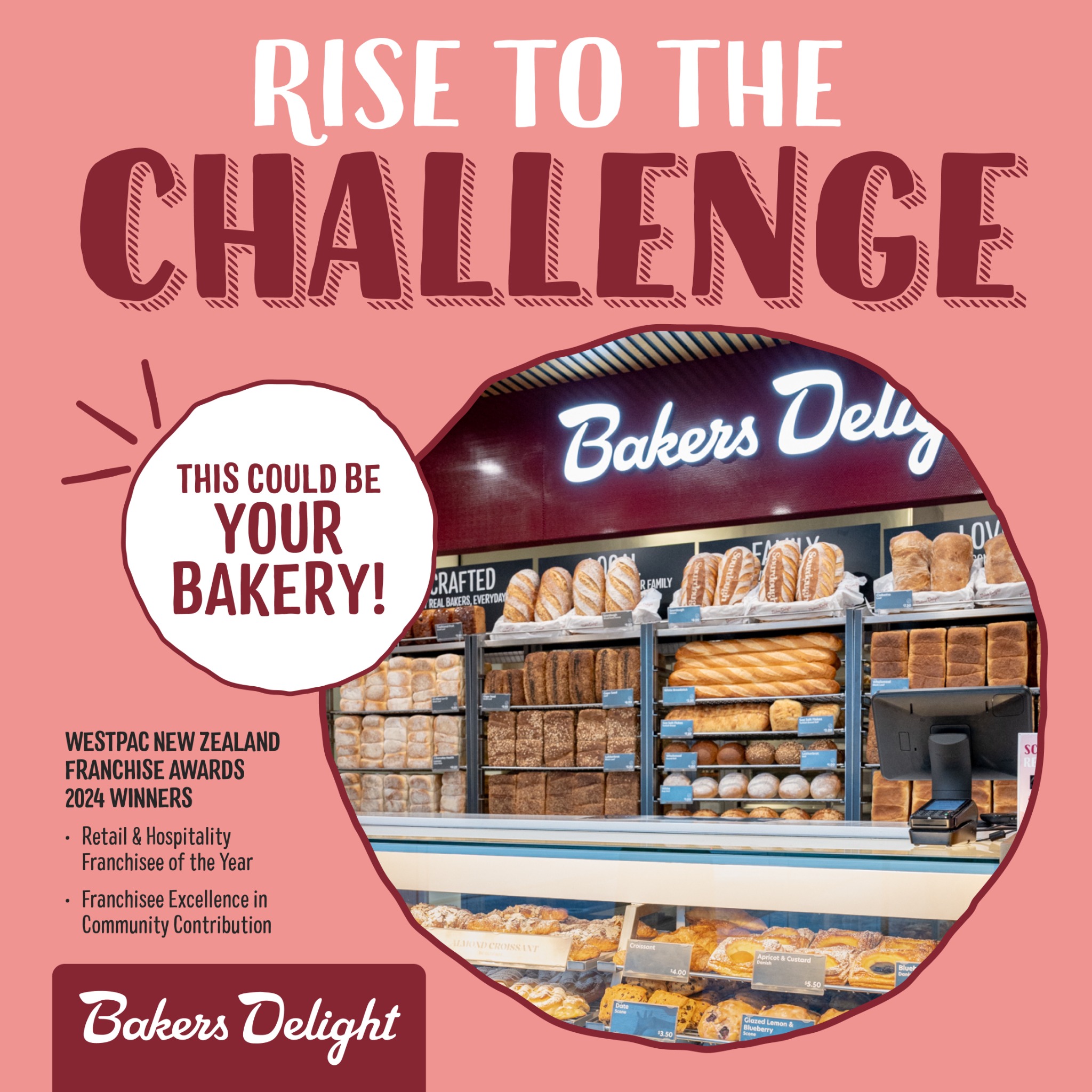 Bakers Delight NZ Facebook ad