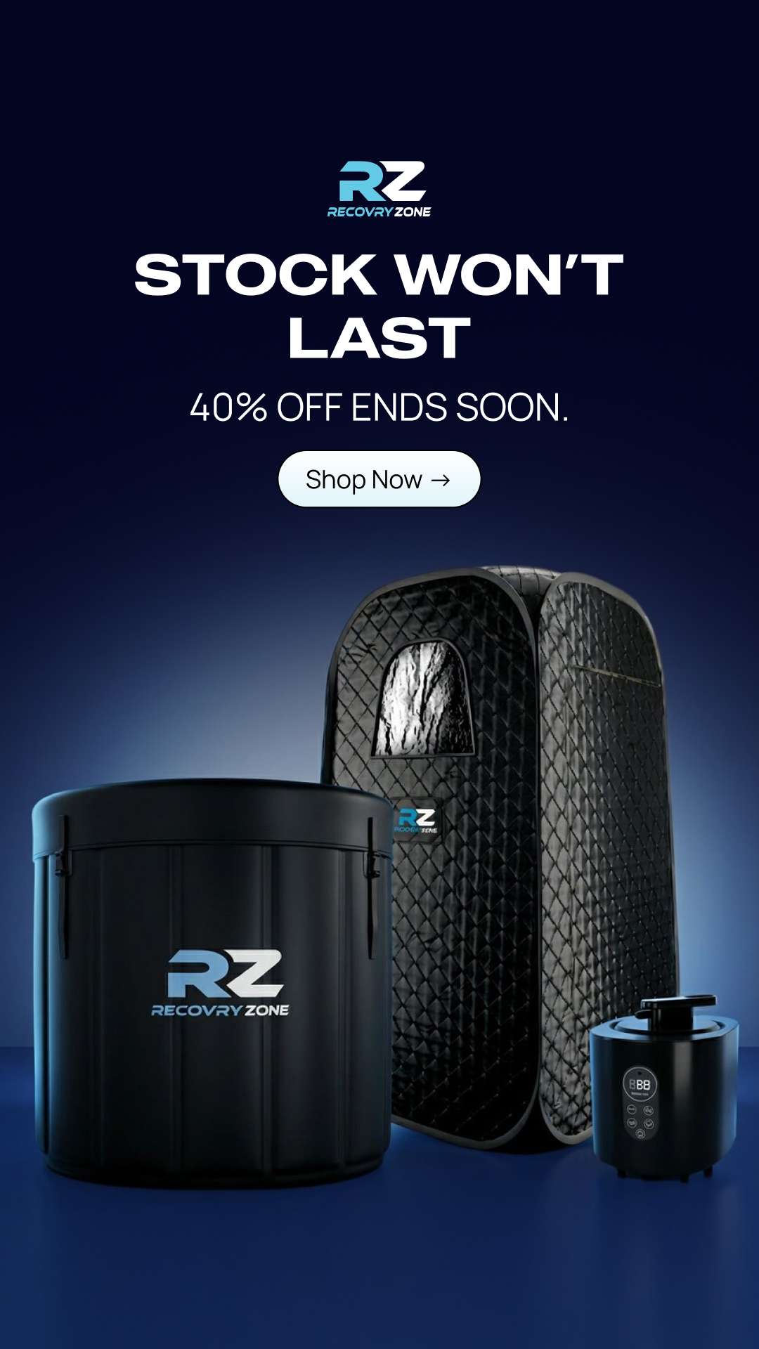 Recovry Zone Facebook ad