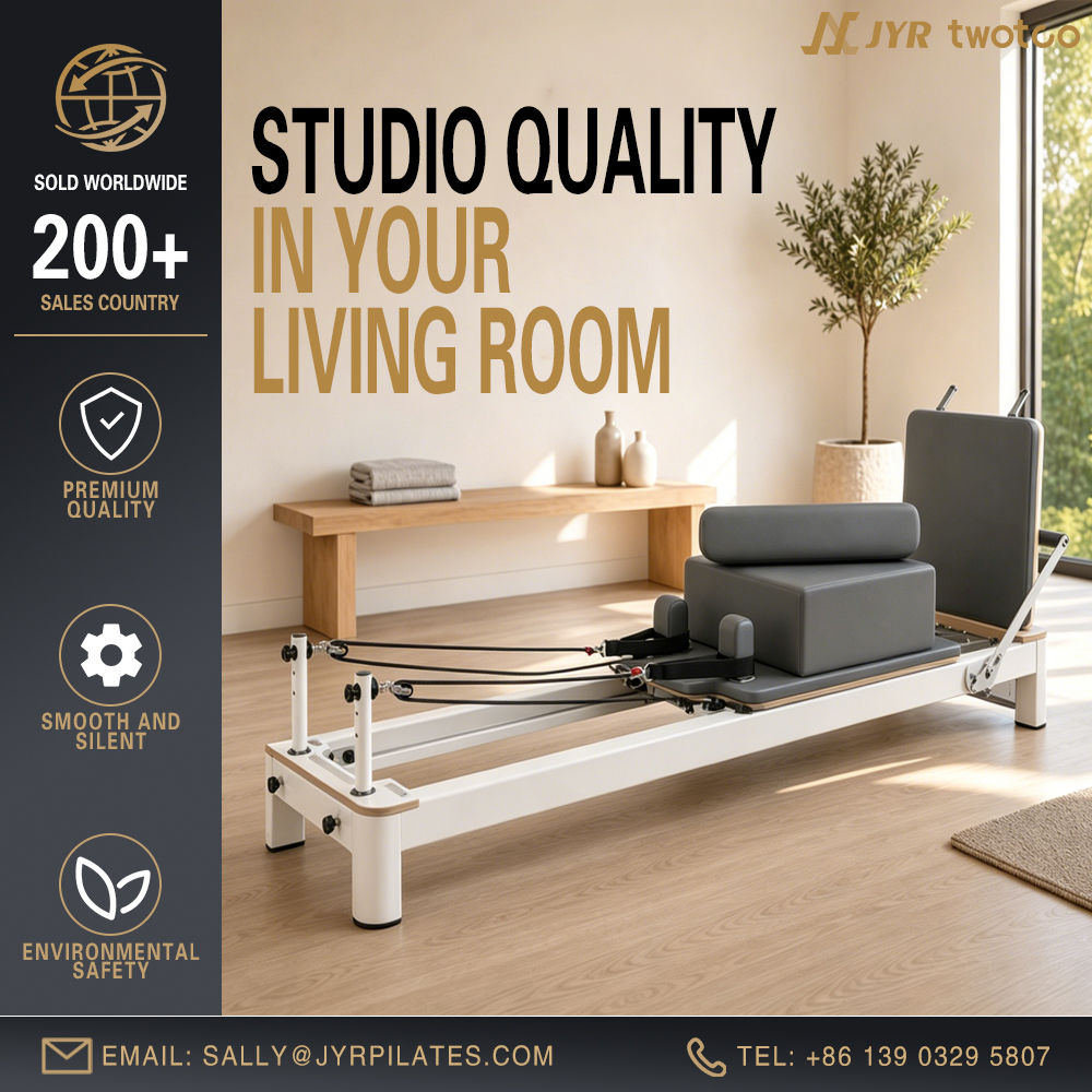 Pilates Fitness Reformer Manufacturer Facebook ad: Chat with us