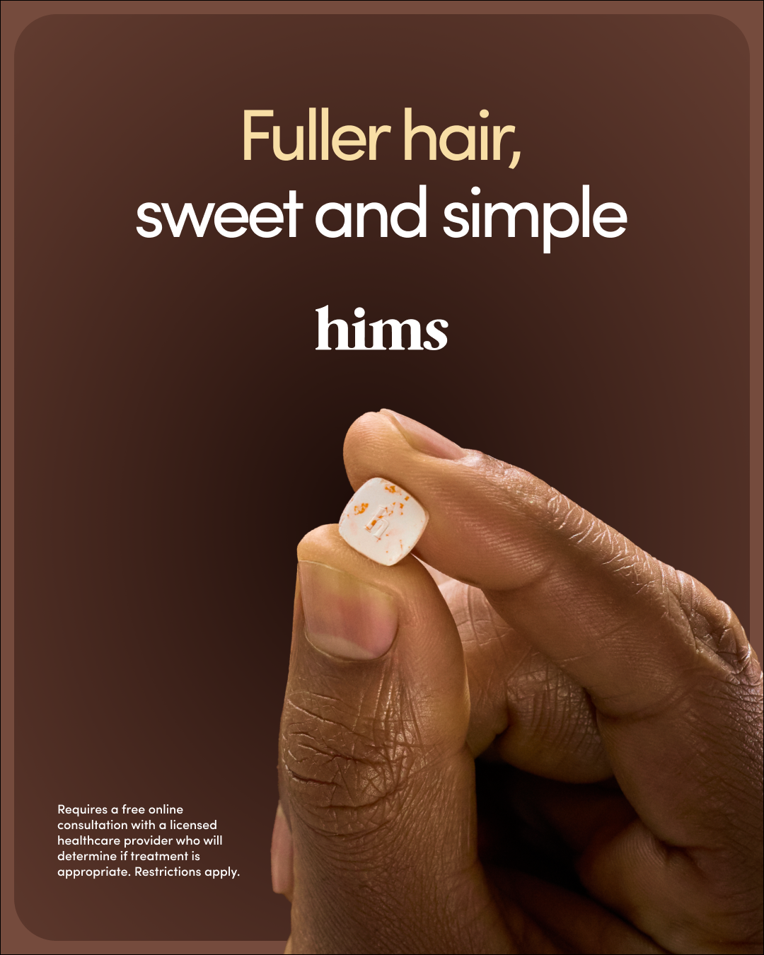 hims Facebook ad