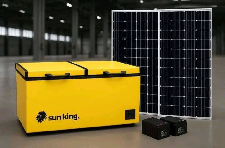 Sunking customer service Facebook ad: THE FREEZER COMES WITH