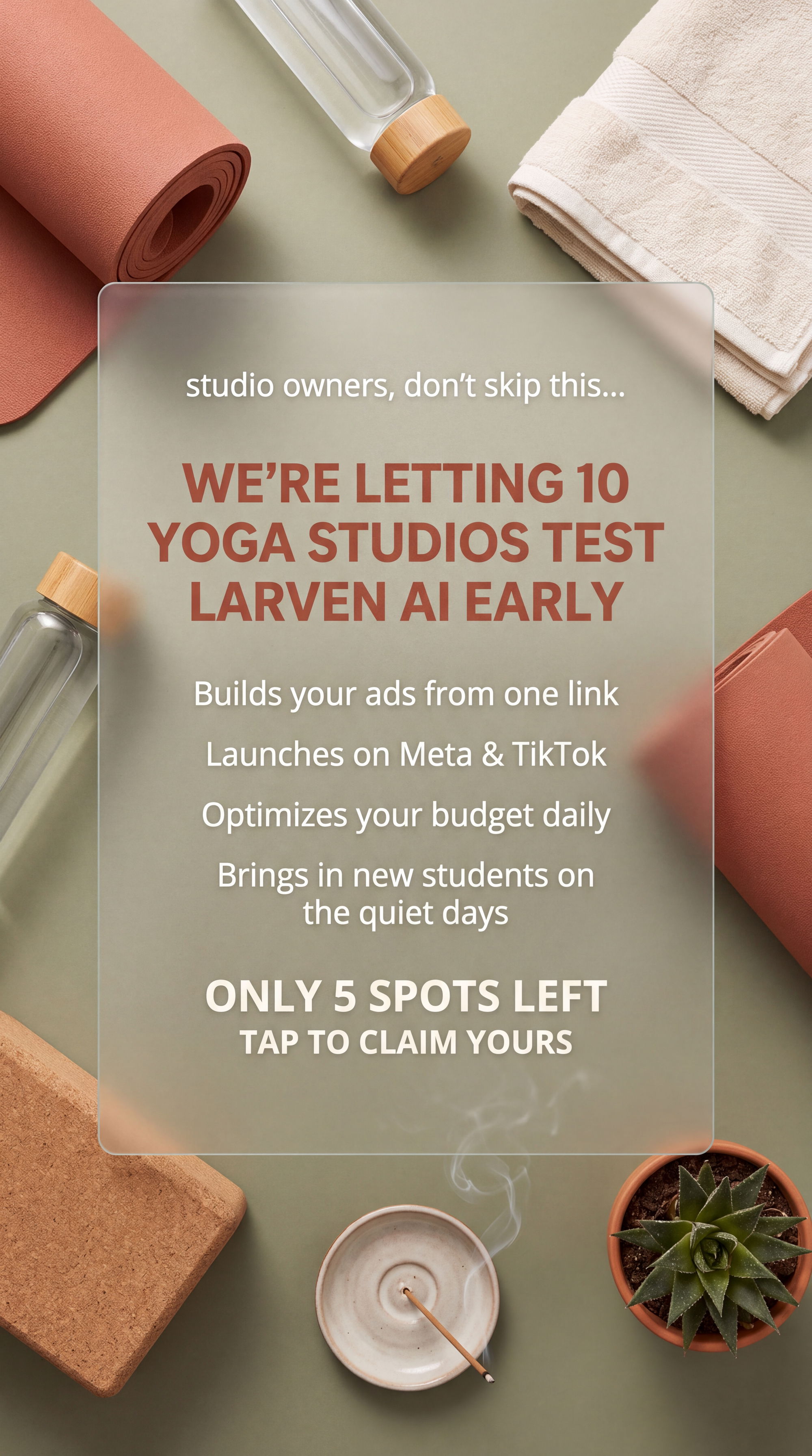 Larven AI Facebook ad