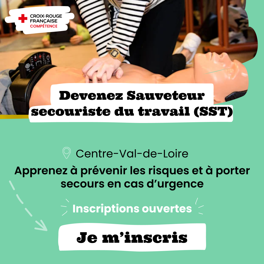 Croix-Rouge Compétence Facebook ad: Inscris-toi dès maintenant