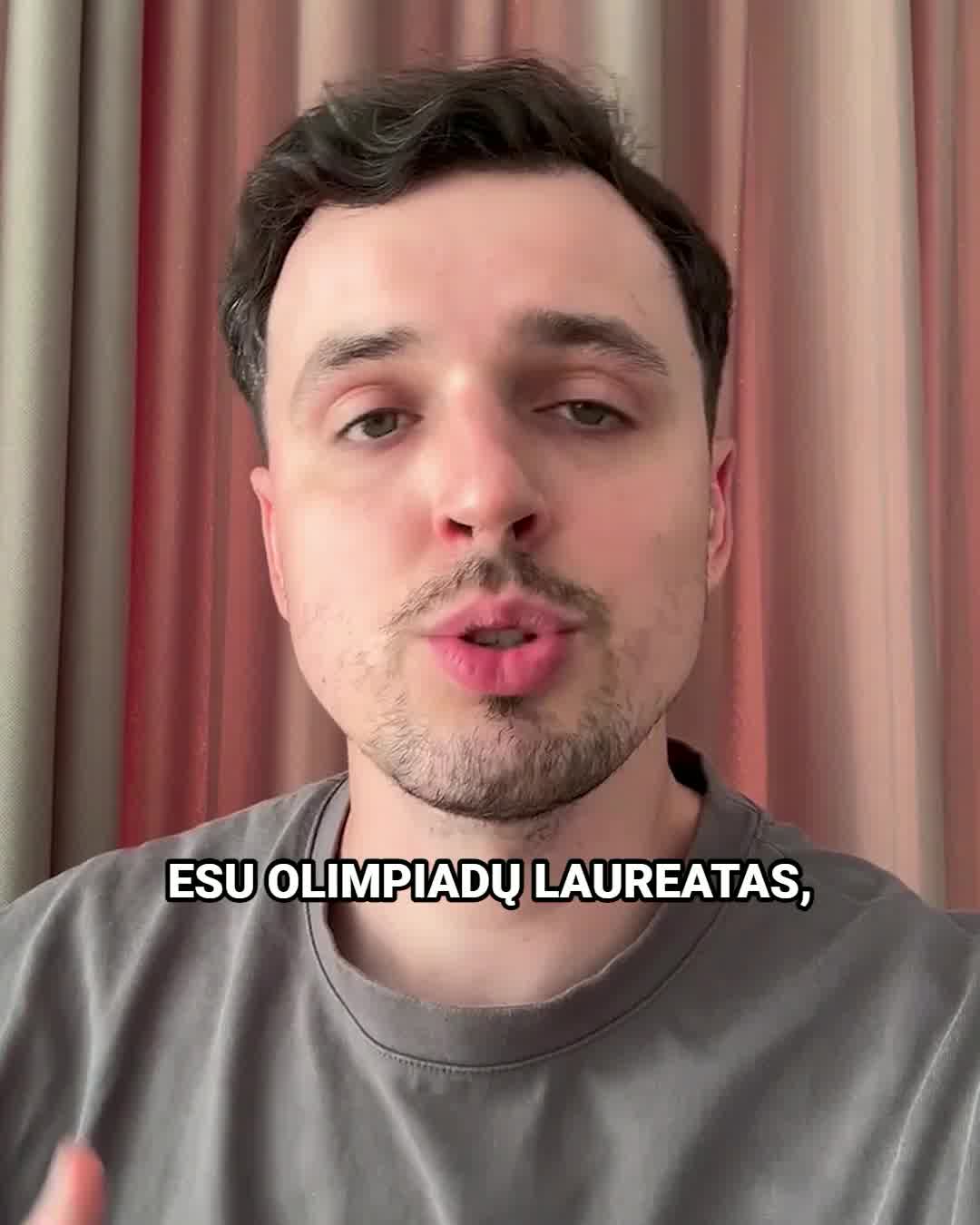 Mokytojas Eimantas Facebook ad: Išankstinė registracija