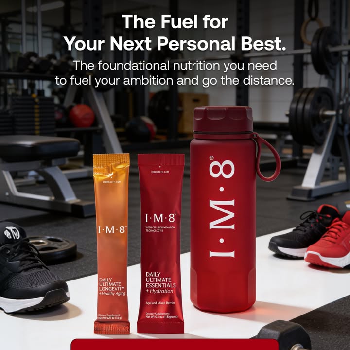 IM8 Global Facebook ad: The Beckham Stack: Nutrition Meets Longevity