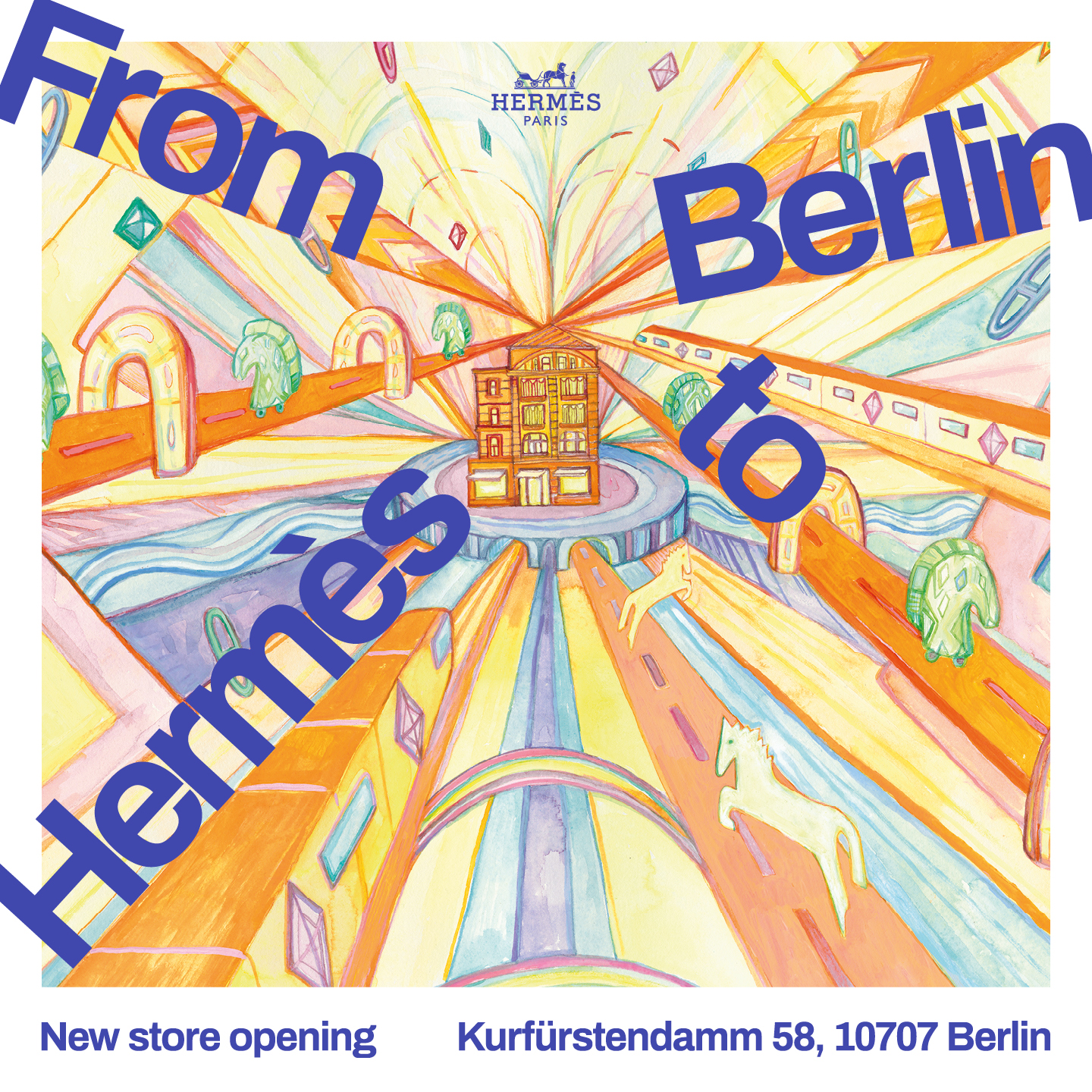 Hermès Facebook ad