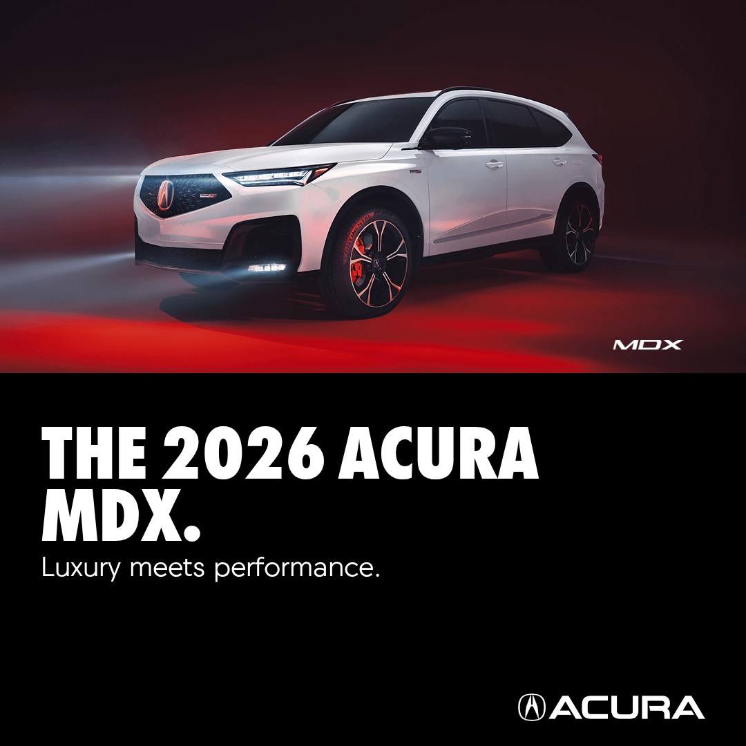 Acura Canada Facebook ad