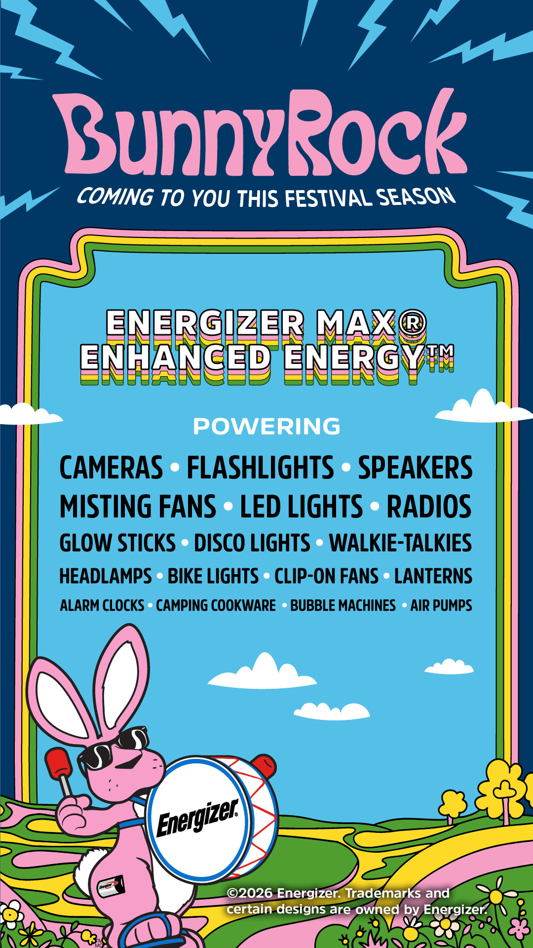 Energizer Facebook ad