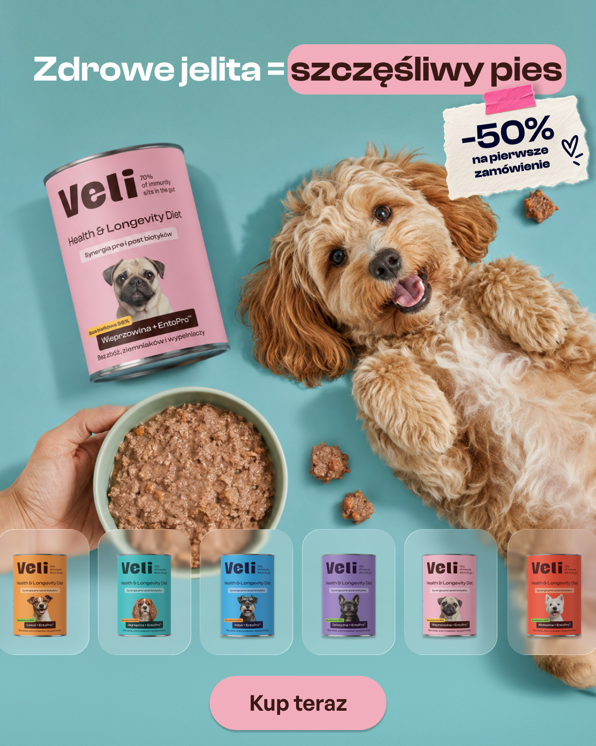 VeliPet Facebook ad