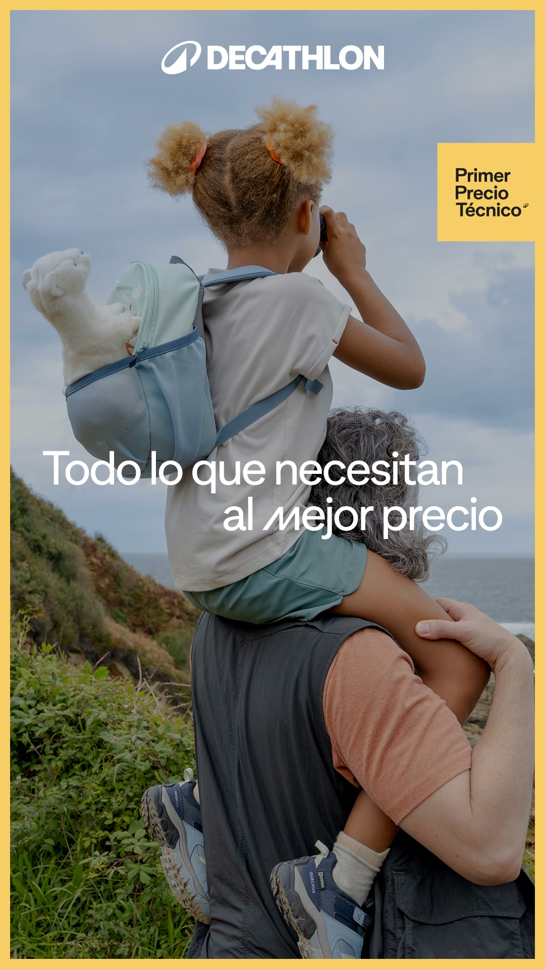 Decathlon España Facebook ad: Vuelta al cole al mejor precio.