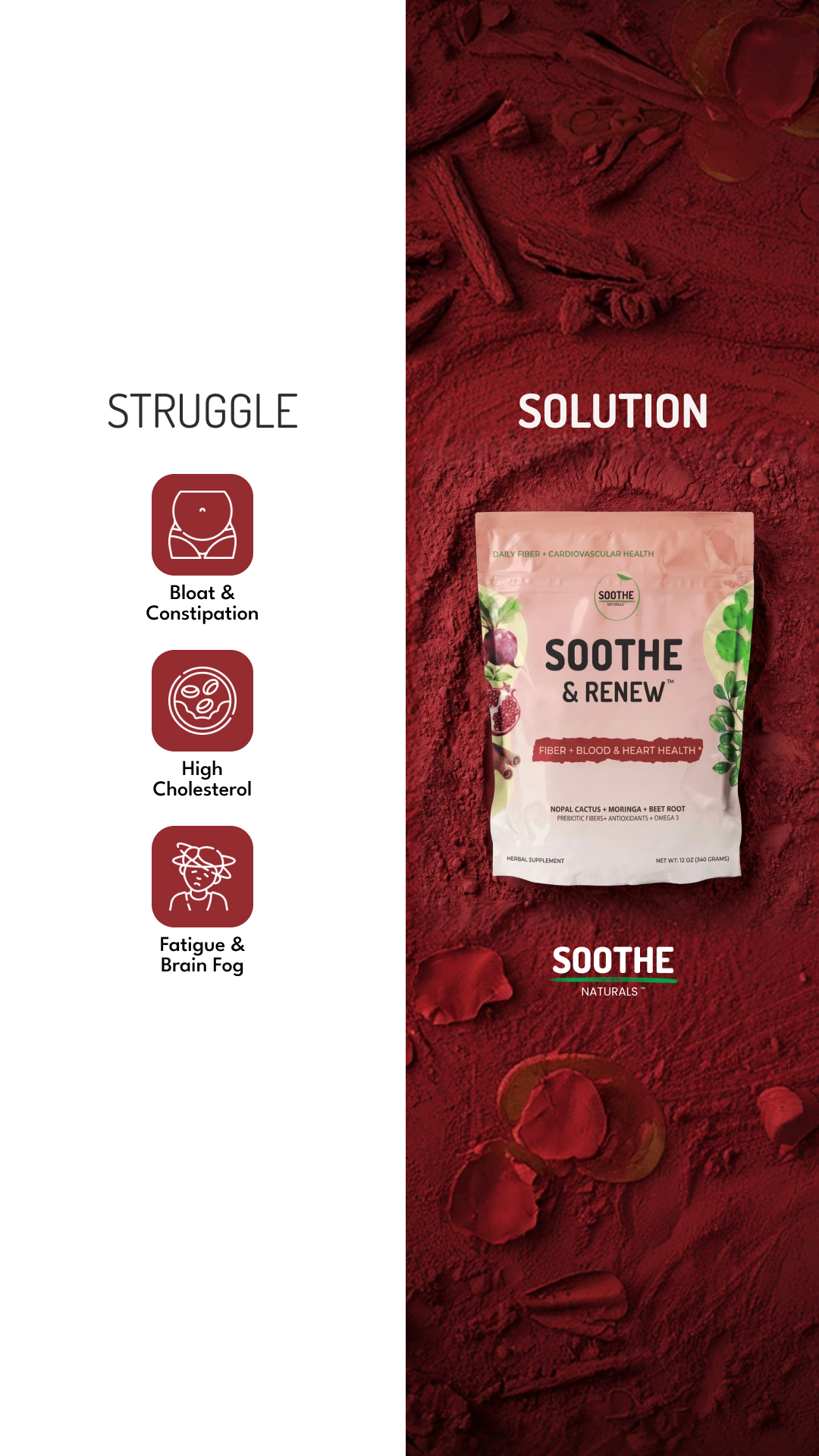 Soothe Naturals Facebook ad