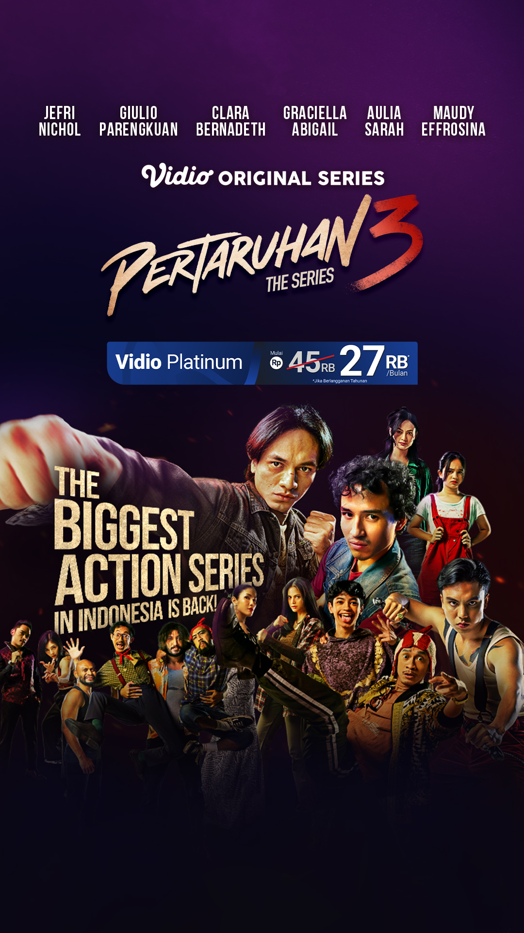 Vidio Original Series Facebook ad from Apr 7, 2026