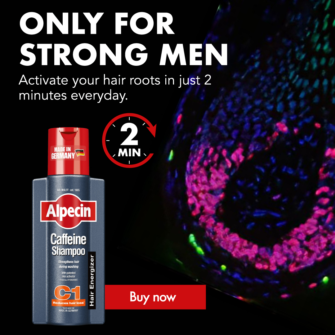 Alpecin Facebook ad