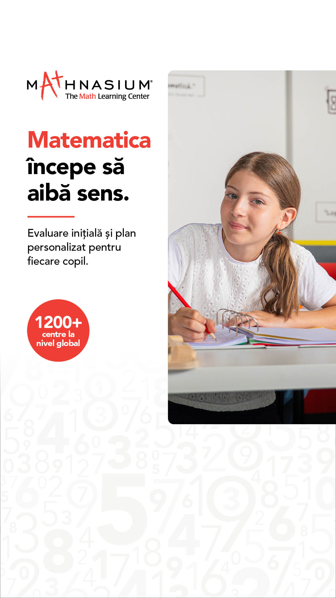 Mathnasium Cluj Dorobanților Facebook ad