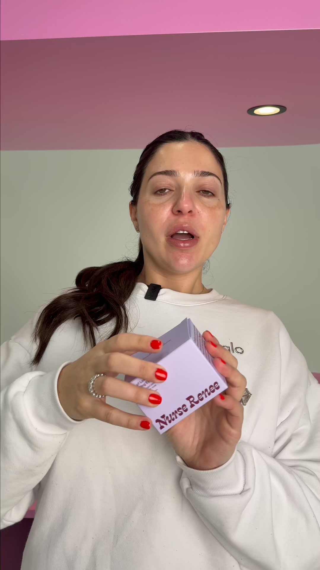 Nurse Renee Facebook ad: I made these for tired eyes.
