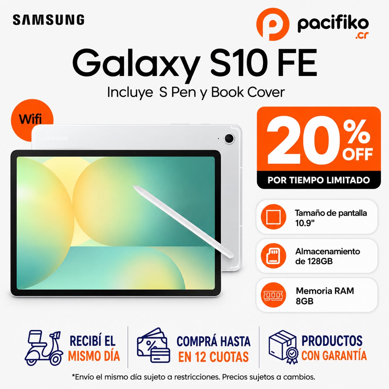 Pacifiko Facebook ad