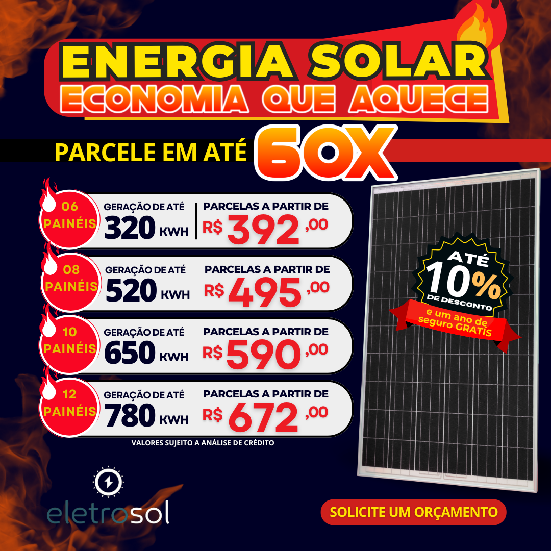 EletroSol Sustentável Facebook ad