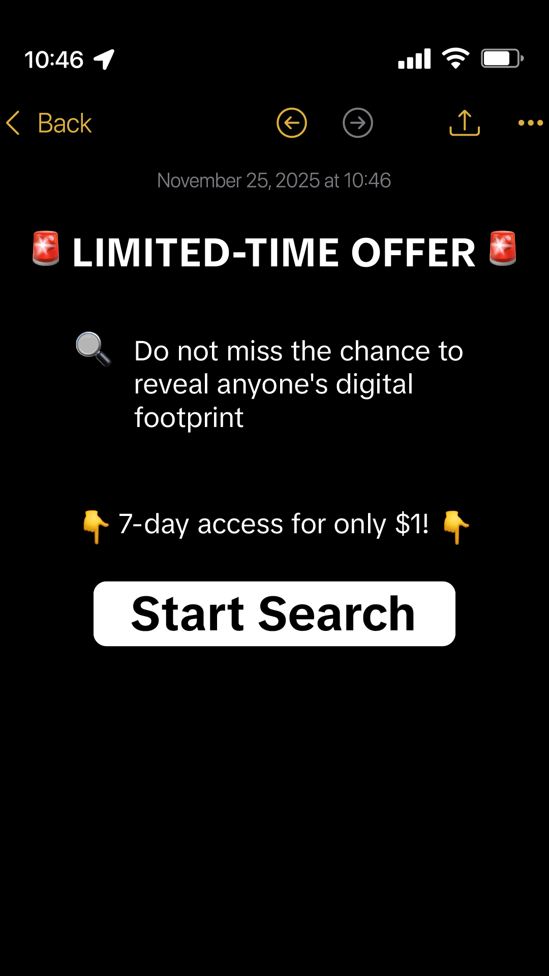 ClarityCheck Facebook ad from Jan 29, 2026