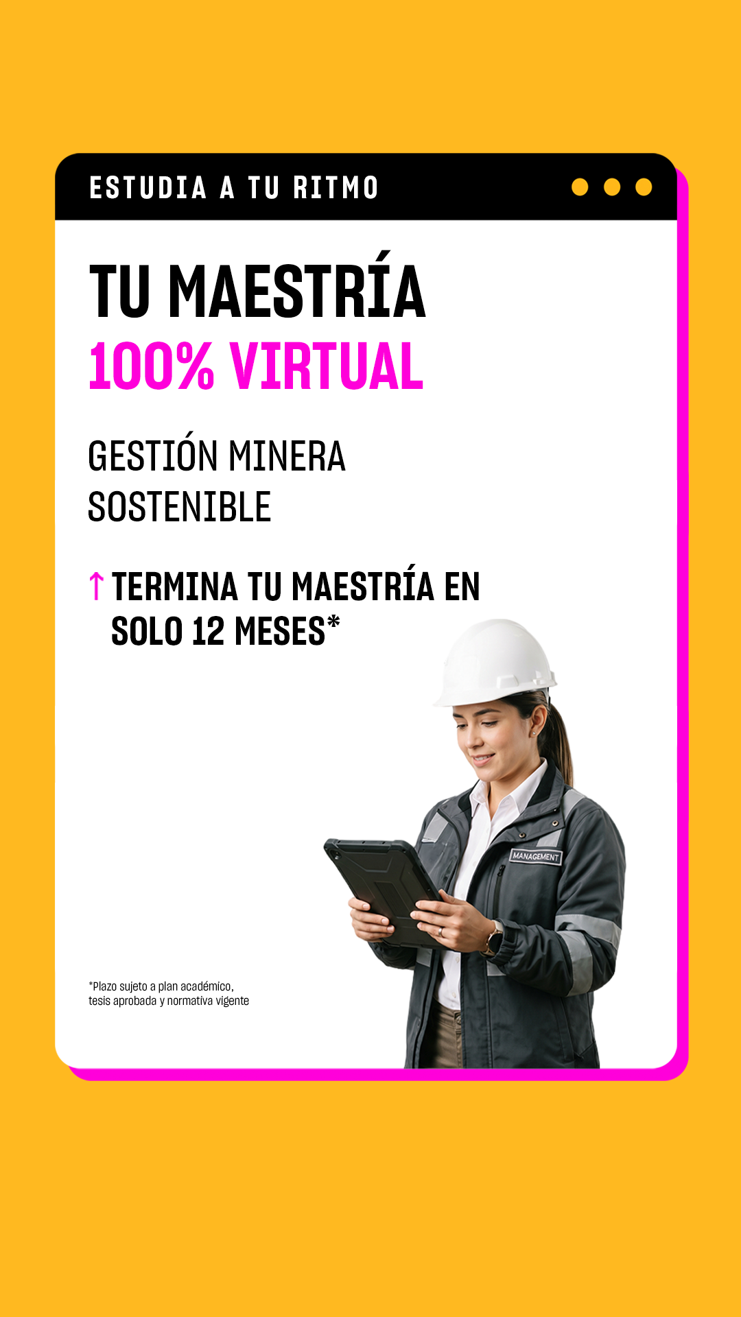 UPN Posgrado Facebook ad