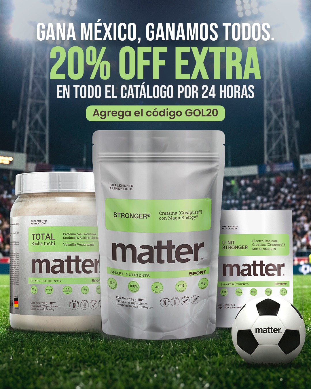 Matter Smart Nutrients Facebook ad