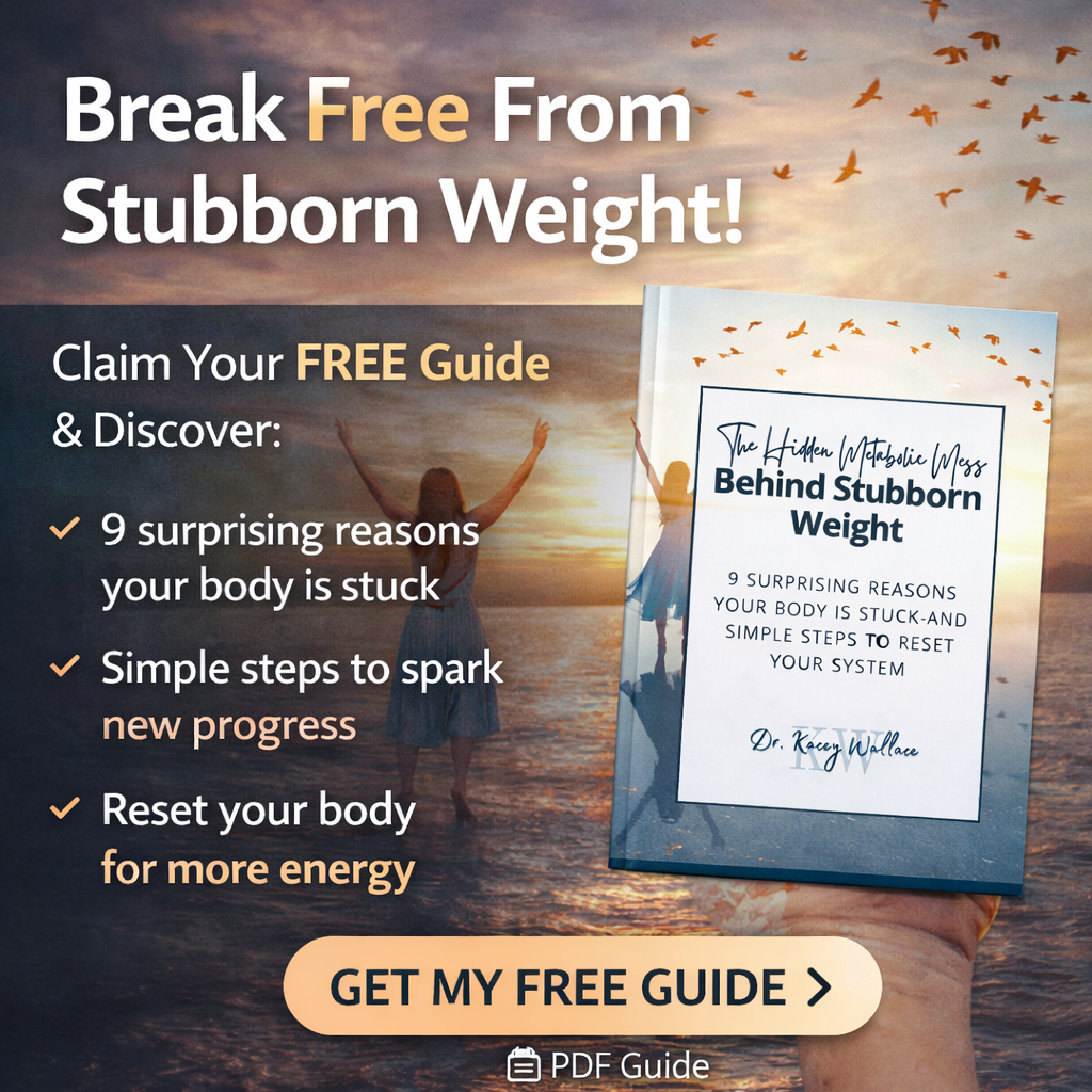 Dr. Kacey Wallace Facebook ad: Why Your Body Won’t Respond (And What To Do Instead)
