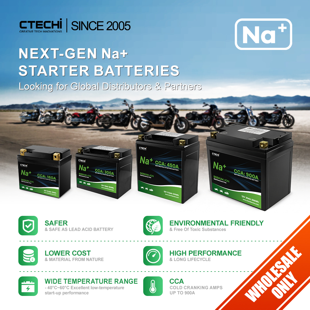 CTECHi Battery Solution Facebook ad: Scale Your Business with CTECHi Sodium-ion Batteries!