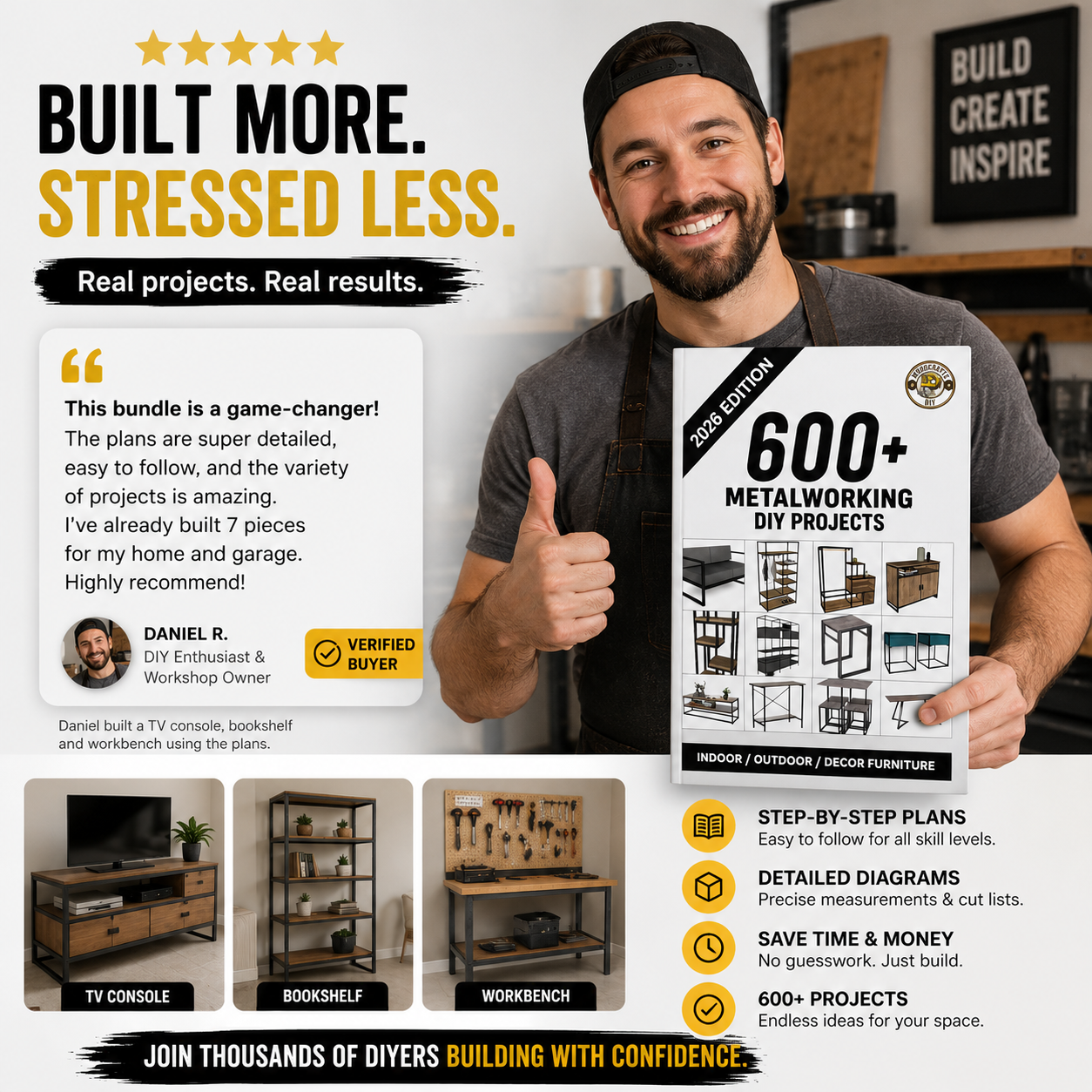 WoodCrafts DIY Facebook ad