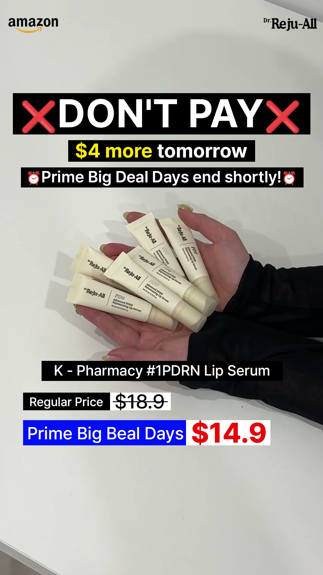 Dr.Reju-All Facebook ad: PRIME BIG DEAL DAYS END SOON Up to 54% OFF
