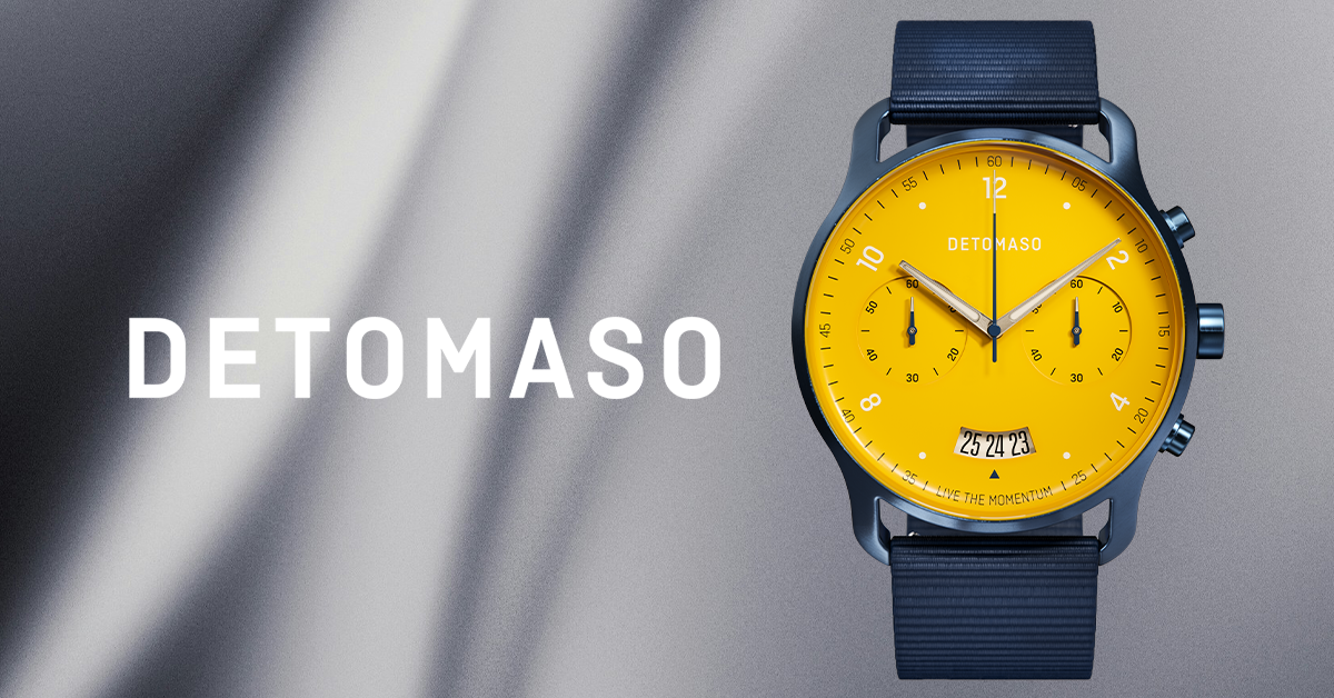 DETOMASO WATCHES Facebook ad