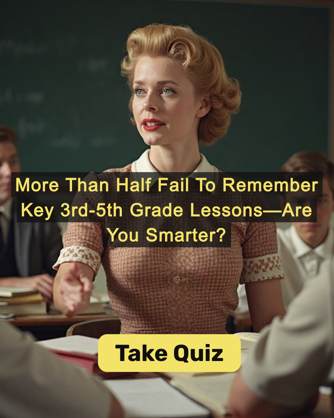QuizGriz History Facebook ad