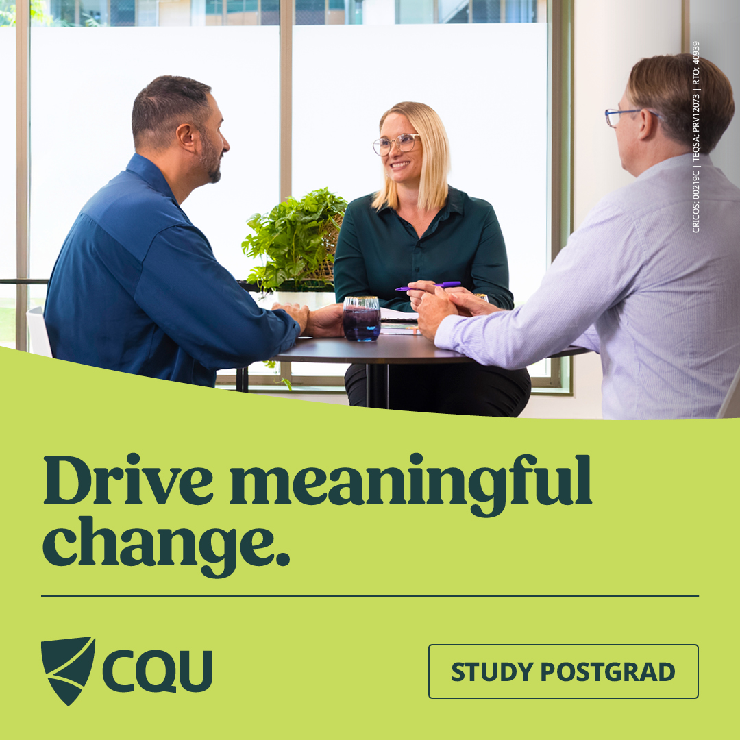 CQUniversity Australia Facebook ad