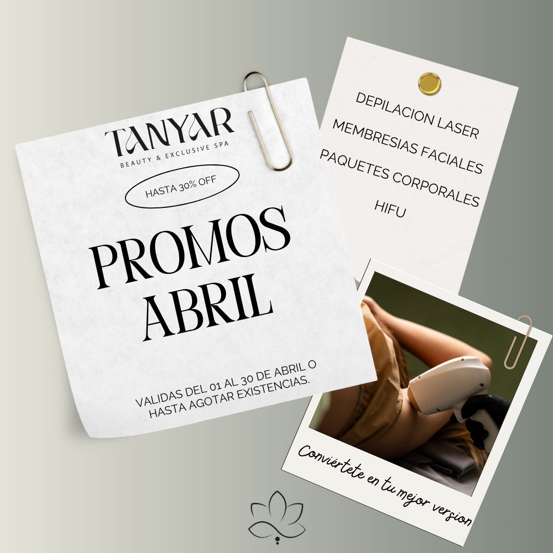 Tanyar SPA Facebook ad