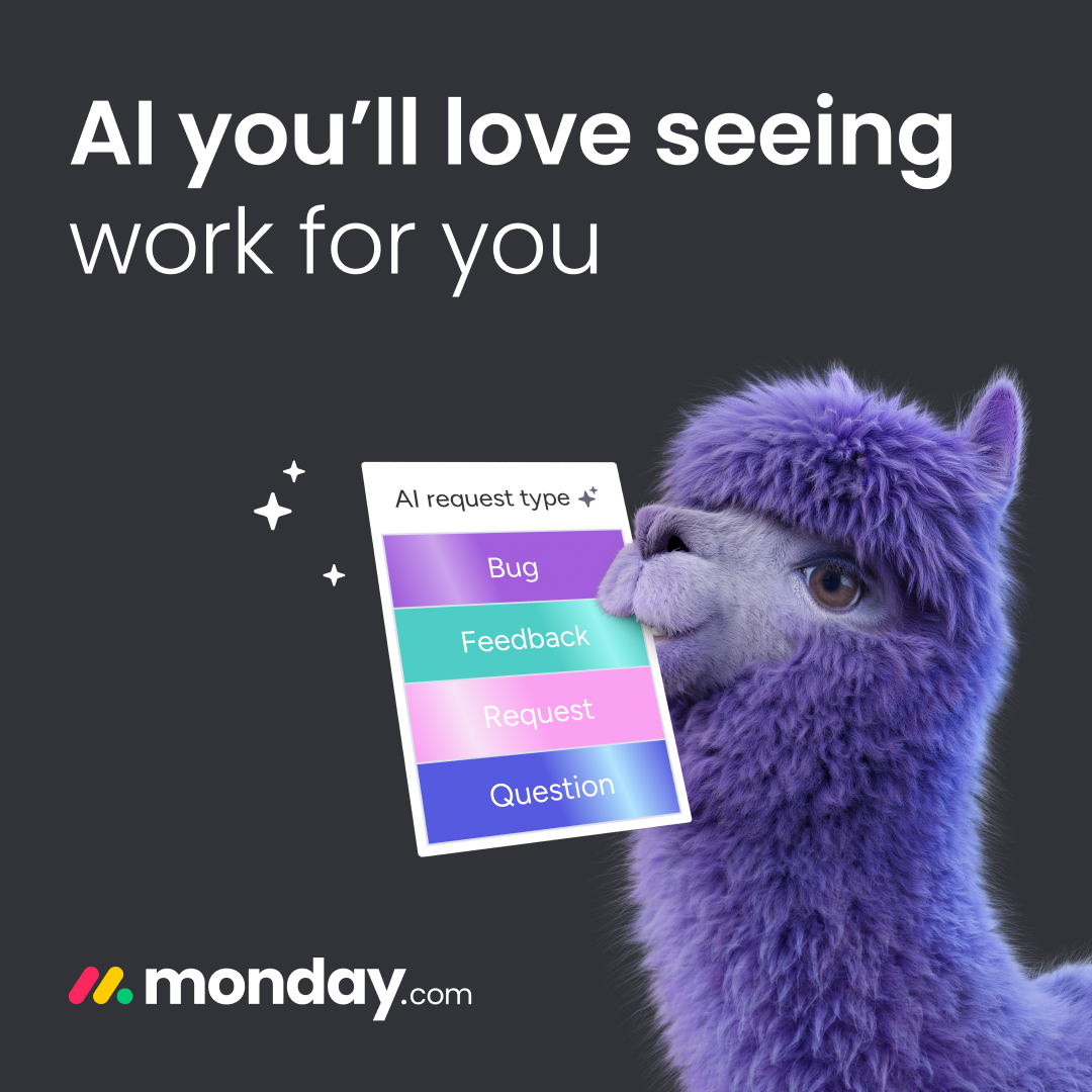 monday.com Facebook ad