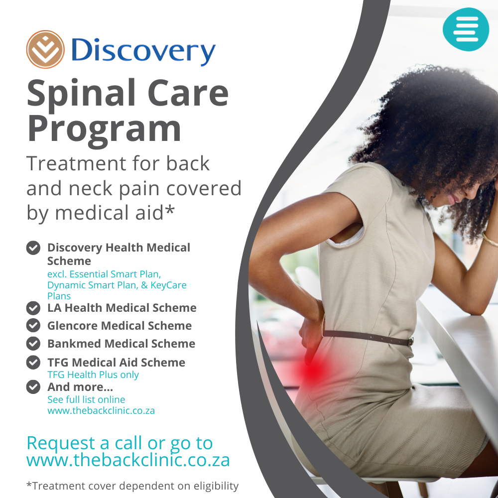The Back Clinic Facebook ad