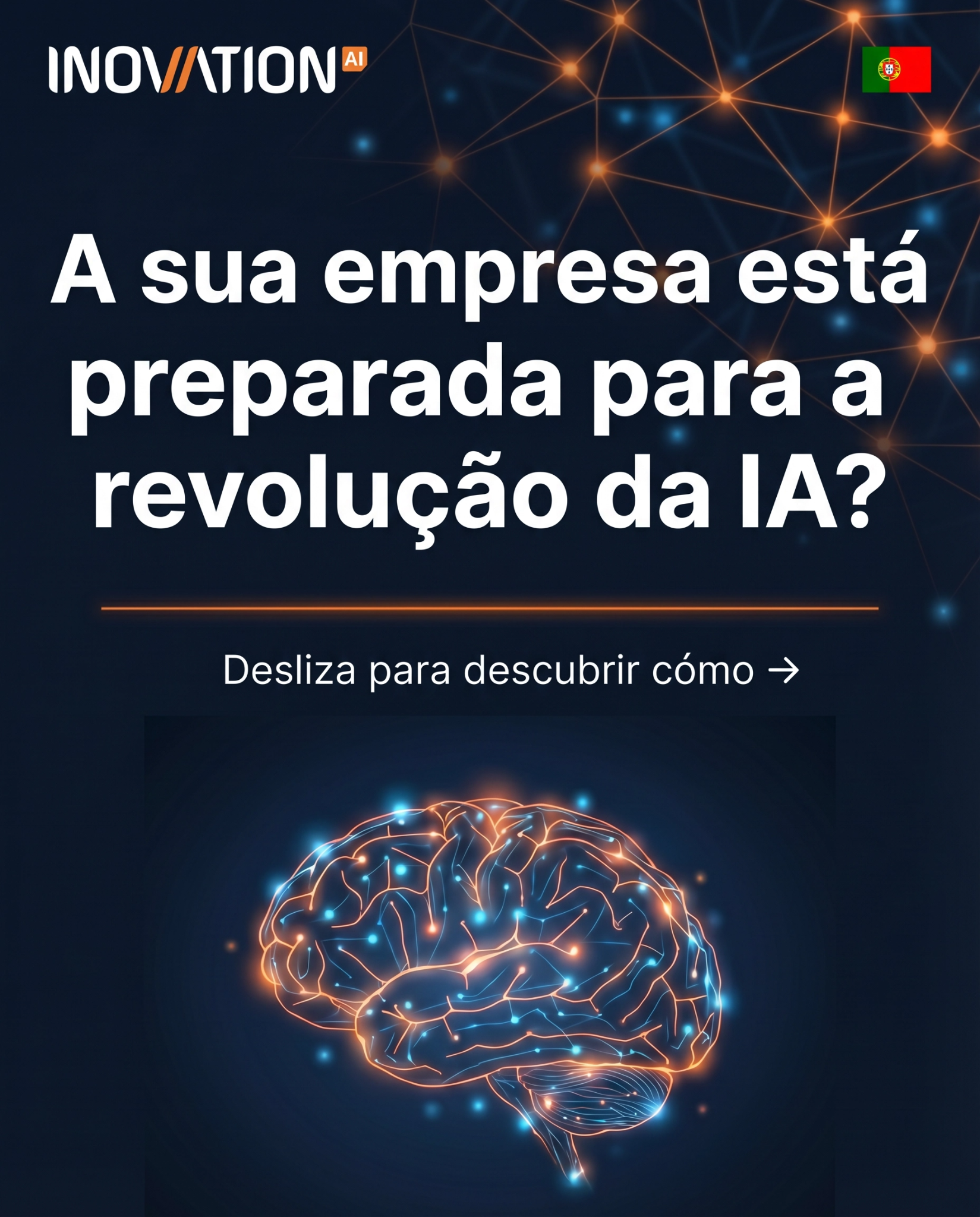 Inovation Academy Facebook ad: A sua empresa ainda gasta demais com atendimento?
