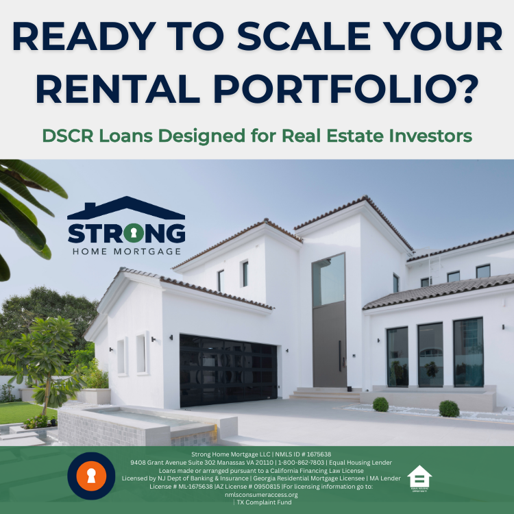Strong Home Mortgage, LLC Facebook ad: If you're a real estate investor looking to…