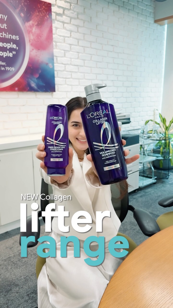 L'Oréal Paris Facebook ad: Turning up the volume, one wash at a…