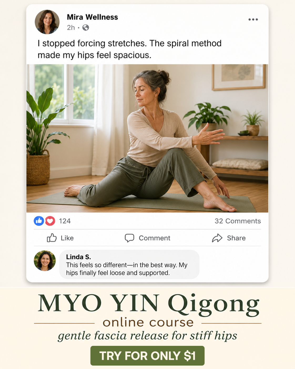 Newmindstart of Body Facebook ad