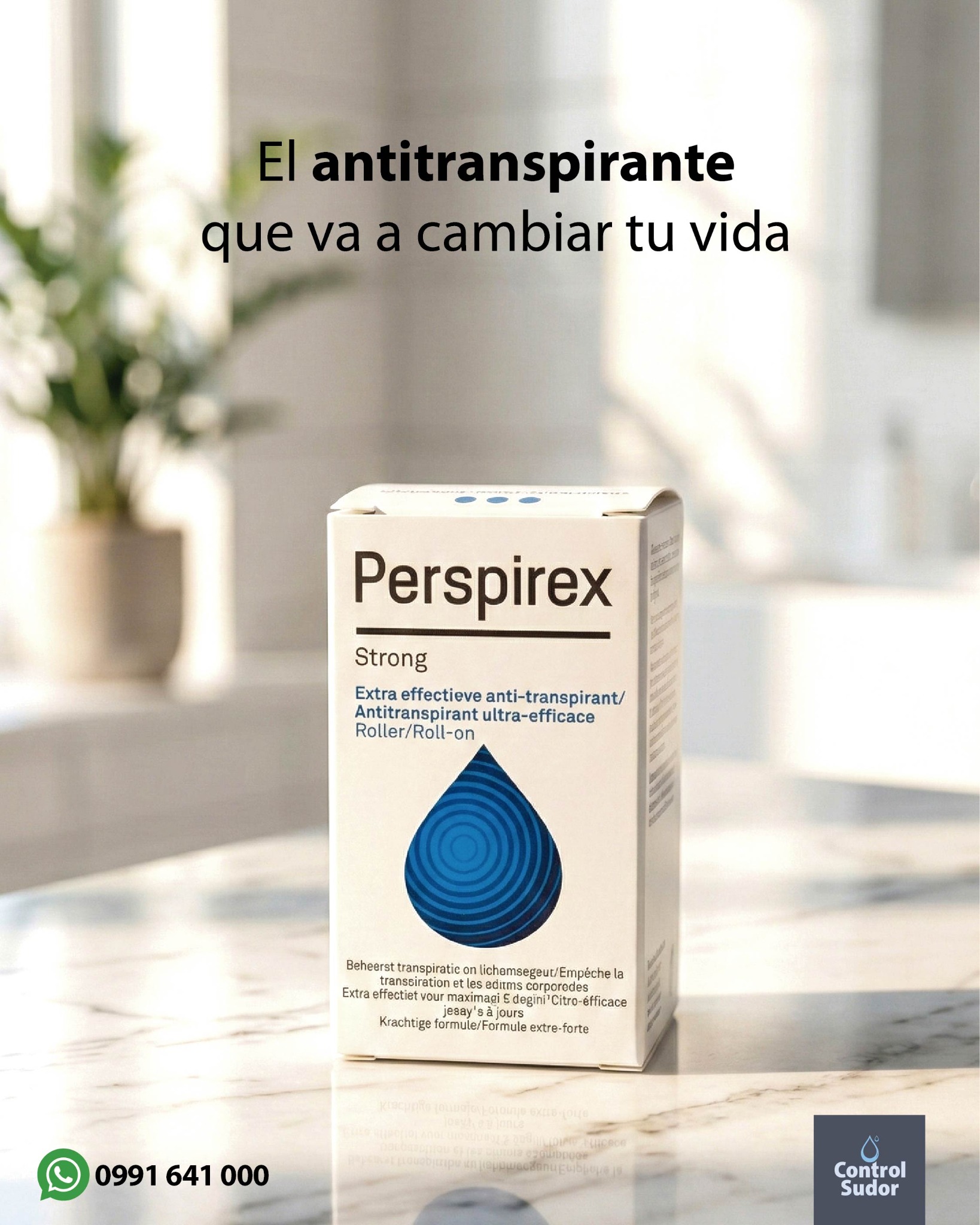 Perspirex Paraguay Facebook ad from May 28, 2026
