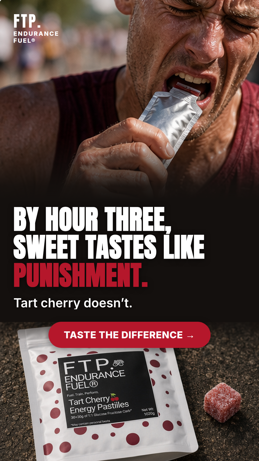 FTP Endurance Fuel Facebook ad
