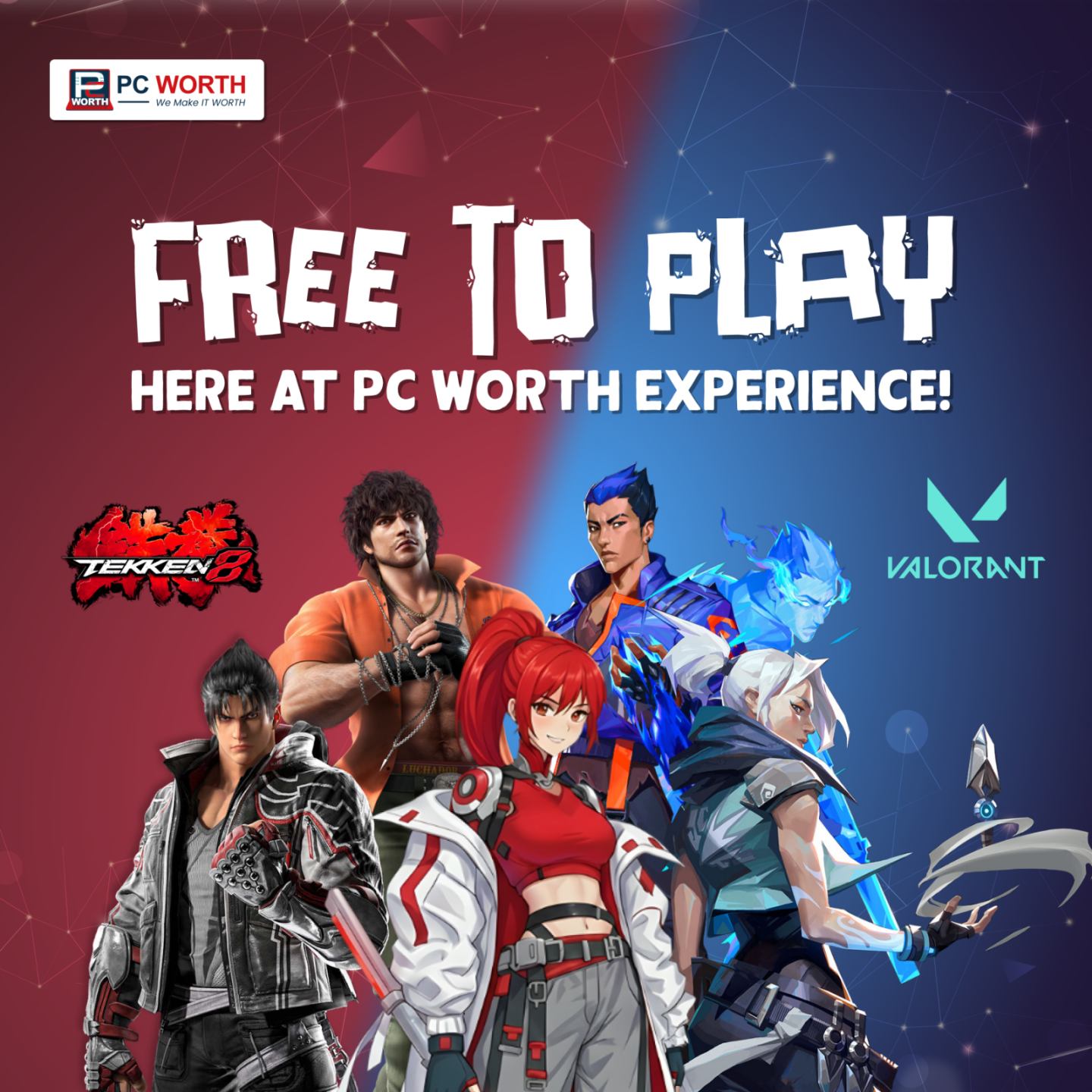 PC WORTH Facebook ad
