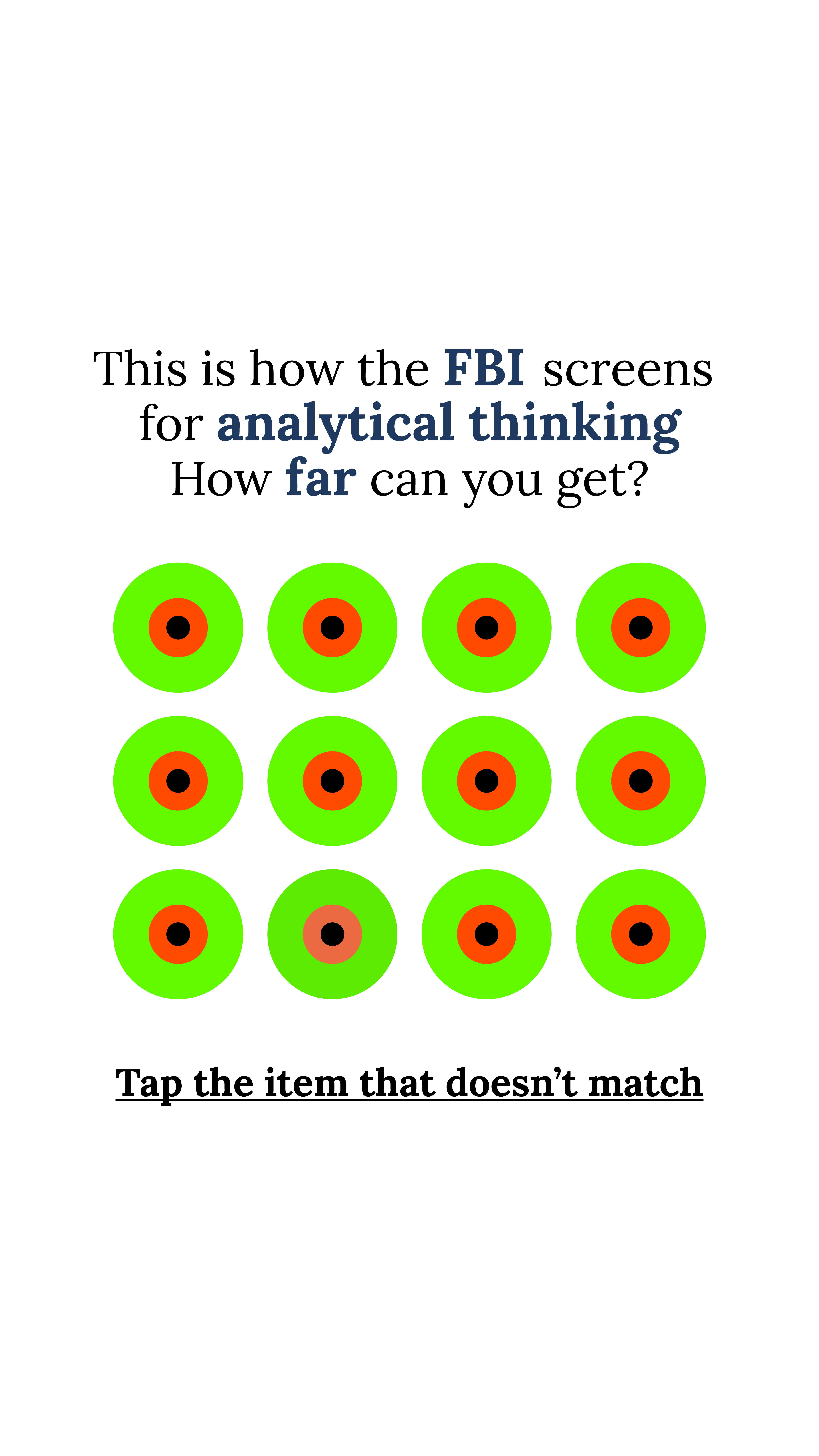 Brain Health Check Facebook ad
