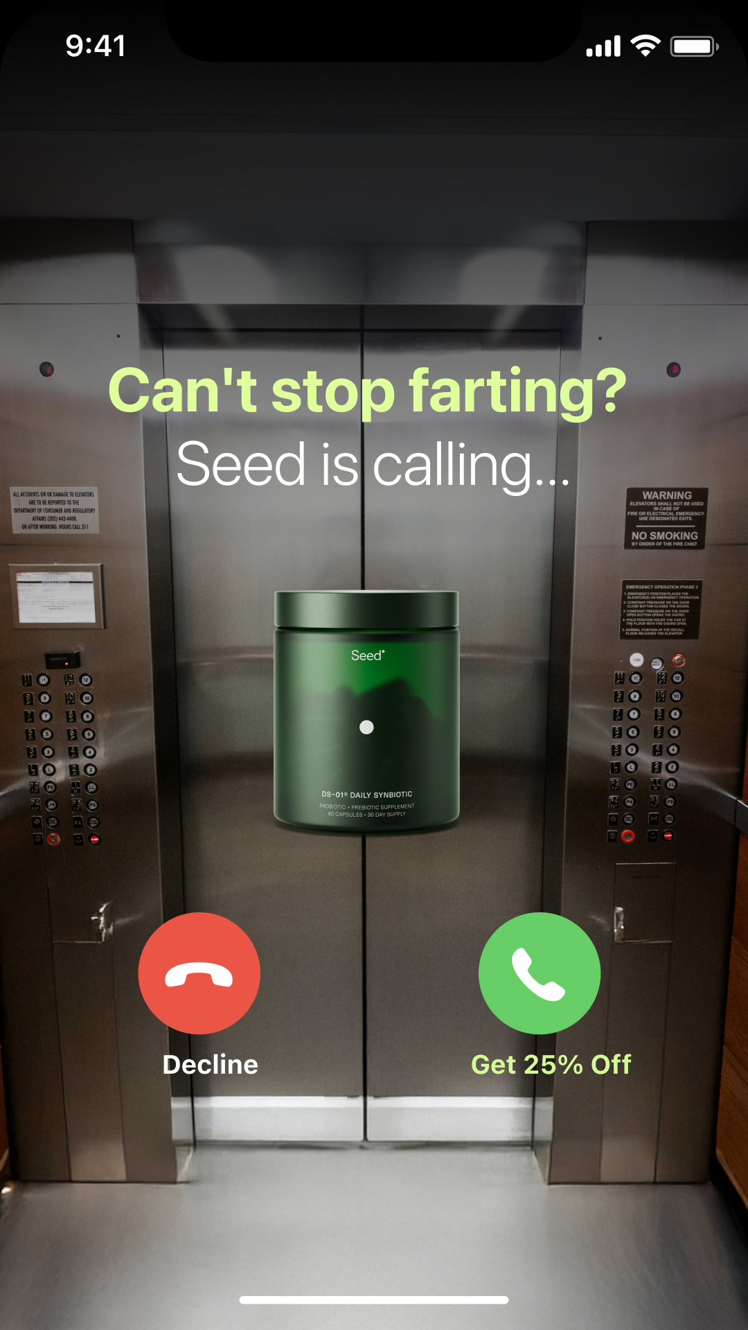 Seed Facebook ad