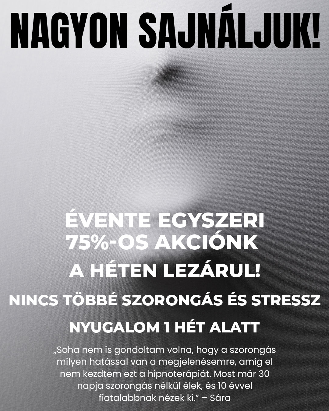 Hypnozio: power of hypnotherapy Facebook ad